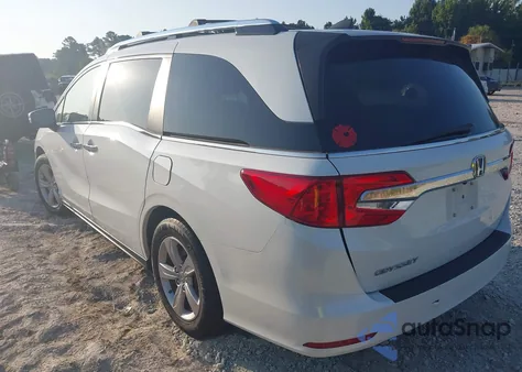 2020 Honda Odyssey Ex-L/Ex-L W/Navi Res from USA, damaged, VIN 5FNRL6H74LB041496